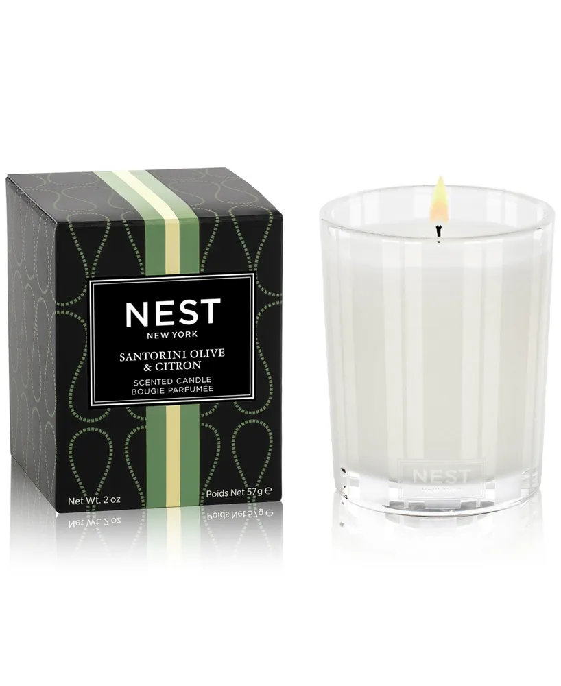 Nest New York Santorini Olive & Citron Votive Candle, 2 oz.