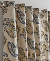 Tommy Hilfiger Vilette Paisley Grommet Room Darkening 2 Piece Curtain Panel Collection