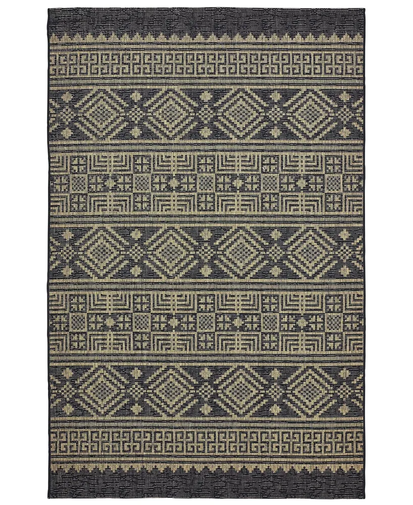 Lr Home Sunny SUNSH81241 5' x 8' Outdoor Area Rug