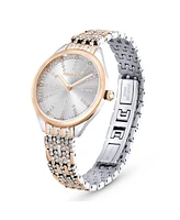 Swarovski Women's Quartz Attract Mixed Metal Watch, Swiss Made 30mm