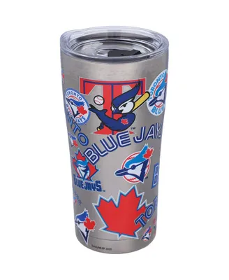 Tervis Tumbler Toronto Blue Jays 20 Oz All Over Stainless Steel Tumbler with Slider Lid