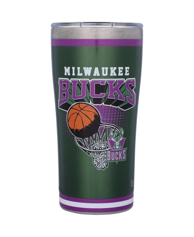 NBA Milwaukee Bucks 20oz Retro Stainless Steel Tumbler with Lid