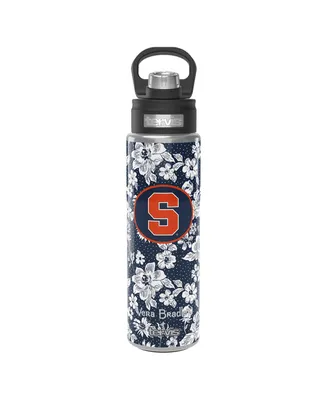 Vera Bradley x Tervis Tumbler Syracuse Orange 24 Oz Wide Mouth Bottle with Deluxe Lid