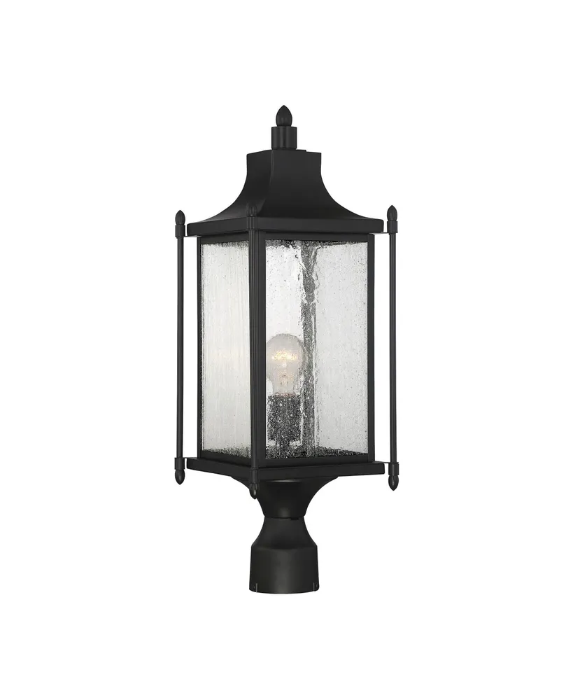 Savoy House Dunnmore 1-Light Outdoor Post Lantern in Black