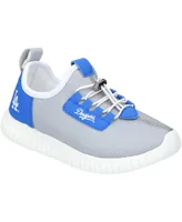 Youth Boys and Girls Los Angeles Dodgers Low Top Light-Up Shoes