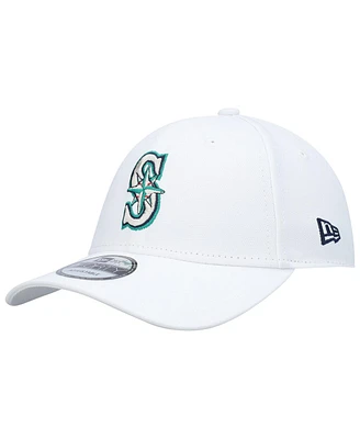 Men's New Era White Seattle Mariners League Ii 9FORTY Adjustable Hat