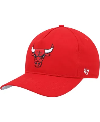 Men's '47 Brand Red Chicago Bulls Hitch Snapback Hat