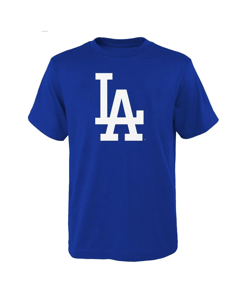 Los Angeles Dodgers Youth Stealing Home T-Shirt - Royal