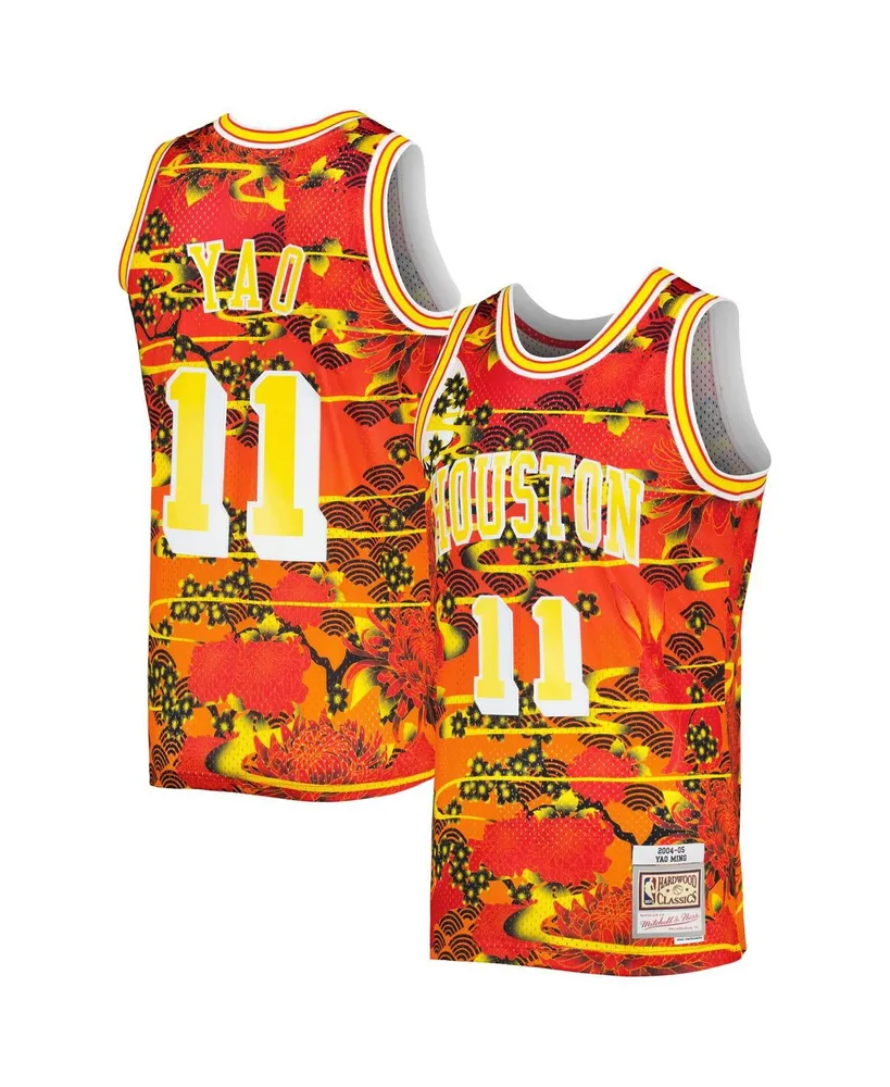 Yao Ming Houston Rockets Mitchell & Ness Hardwood Classics Lunar New Year  Swingman Jersey - Red