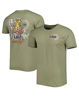 Men's Olive Lsu Tigers Hyperlocal T-shirt