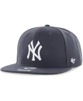 Men's '47 Brand Navy New York Yankees 1996 World Series Sure Shot Captain Snapback Hat