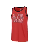 Men's '47 Brand Red St. Louis Cardinals Winger Franklin Tank Top