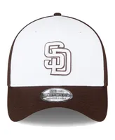 Men's New Era Brown and White San Diego Padres 2023 On-Field Batting Practice 39THIRTY Flex Hat
