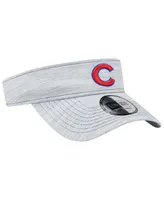 Men's New Era Gray Chicago Cubs Adjustable Visor