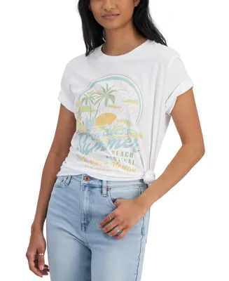 Love Tribe Juniors' Endless Summer Graphic T-Shirt