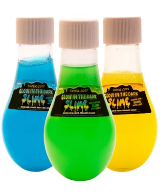 Super Cool Compounds Slime Glow In The Dark Pack Of 3