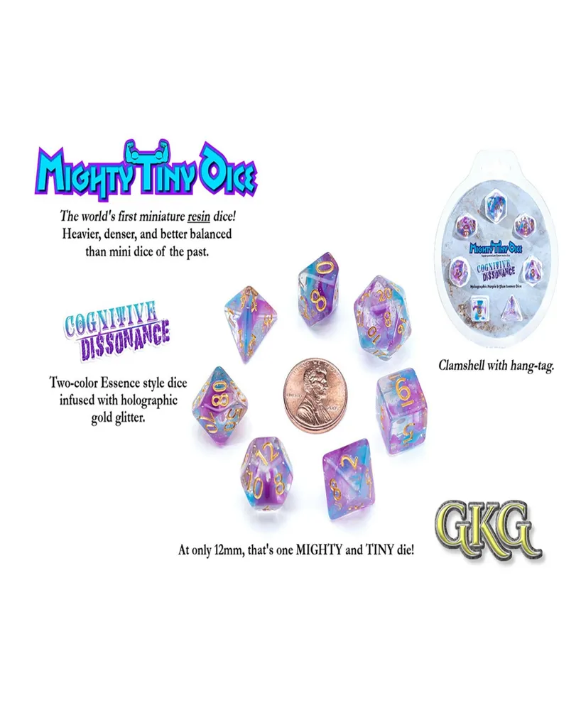 Gate Keeper Games Mighty Tiny Dice Cognitive Dissonance Set