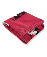 Jay Franco Mickey Mouse Expressions Silk Touch Throw, 70" x 50"