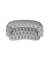 Jennifer Taylor Home La Rosa 69" Victorian Chesterfield Loveseat