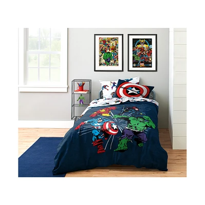 Marvel Invincible 100% Organic Cotton Full Bed Set
