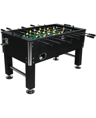 Sunnydaze Decor 55 in Foosball Game Table with Drink Holders