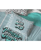 Saturday Park Nickelodeon Princess Lay Lay 100% Organic Cotton Twin Duvet Cover & Sham Set