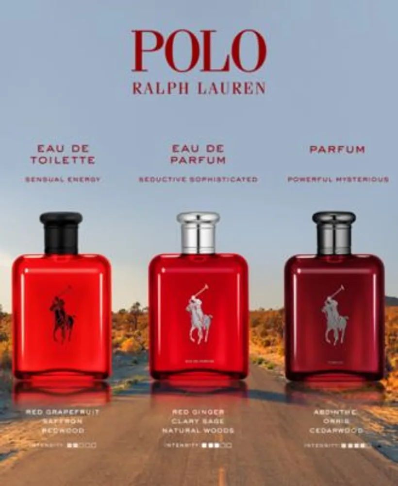 Ralph Lauren Polo Red Eau De Parfum Fragrance Collection