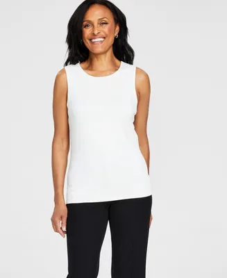 I.n.c. International Concepts Women's Crewneck Layering Tank Top, Created for Macy's