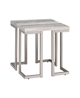 Steve Silver David 22" Modern Laminate Top End Table