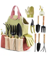 Play22usa Adults Garden Tool Set 9-Piece