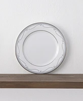 Noritake Satin Flourish 4 Piece Bread Butter/Appetizer Plates Set, Service for 4