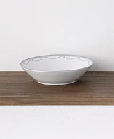 Noritake Satin Flourish 4 Piece Soup Bowl Set, Service for 4