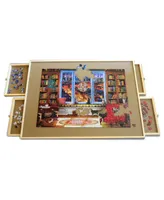 Masterpieces Puzzle Accessories - Wood Jigsaw Puzzle Table - 27"x35"