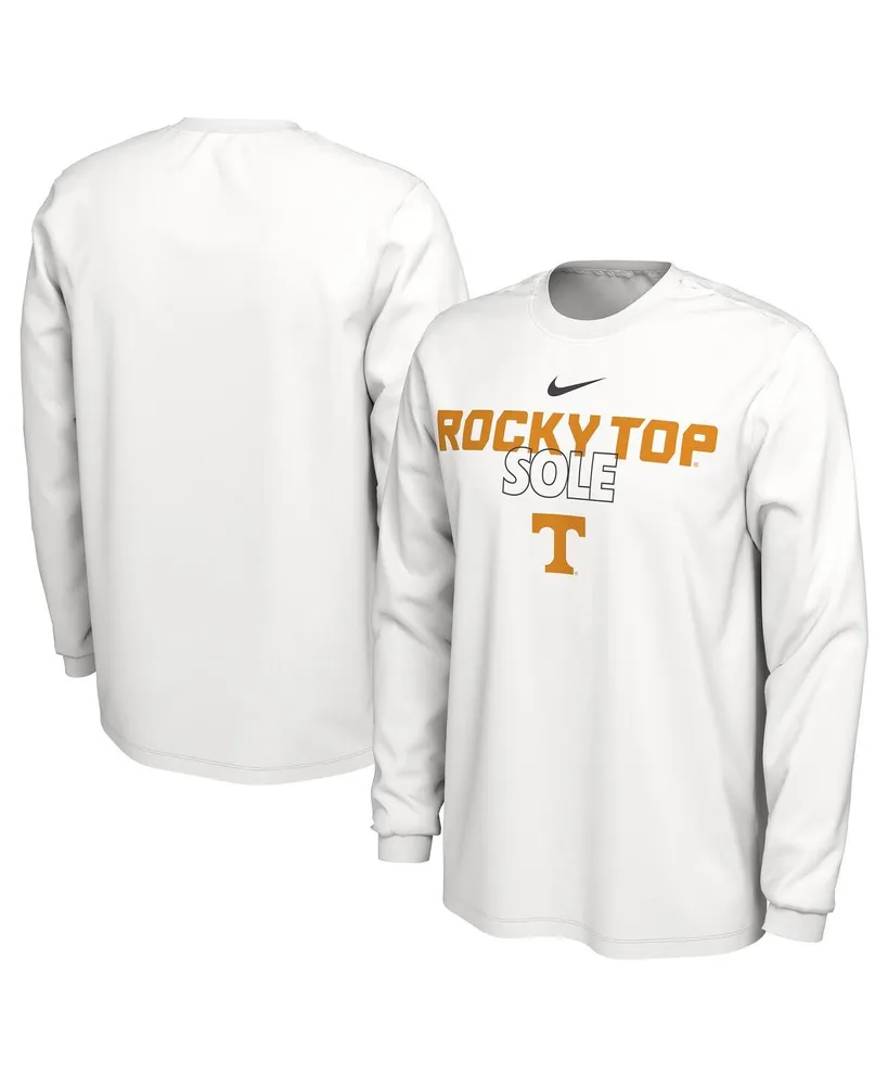 Men's Nike White Tennessee Volunteers On Court Long Sleeve T-shirt