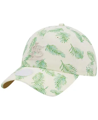 Women's New Era White St. Louis Cardinals Palms 9TWENTY Adjustable Hat