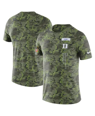 Men's Nike Camo Duke Blue Devils Military-Inspired T-shirt