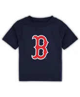 Infant Boys and Girls Navy Boston Red Sox Team Crew Primary Logo T-shirt