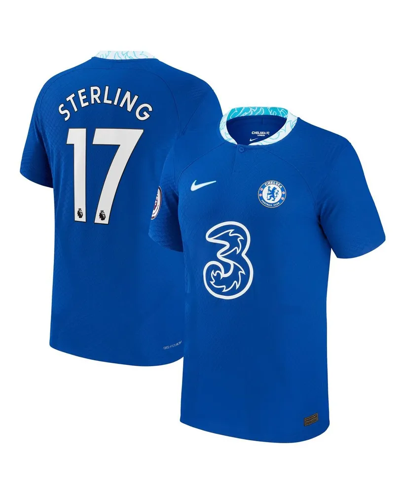 Men's Nike Raheem Sterling Blue Chelsea 2022/23 Home Vapor Match Authentic Jersey