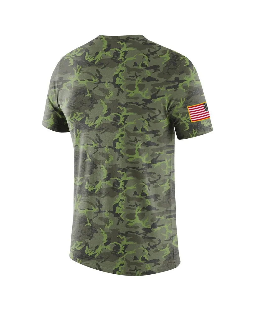 Men's Nike Camo Texas Longhorns Military-Inspired T-shirt