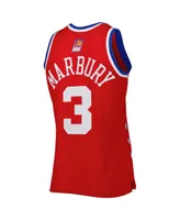 Men's Mitchell & Ness Stephon Marbury Red Western Conference 2003 All Star Game Swingman Jersey