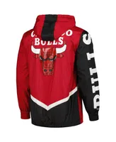 Men's Mitchell & Ness Red Chicago Bulls Undeniable Full-Zip Windbreaker Jacket