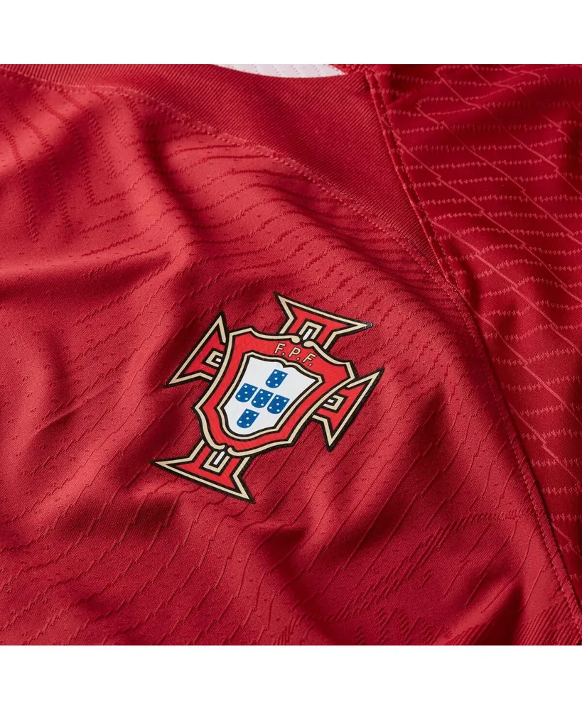 Men's Nike Red Portugal National Team 2022/23 Home Vapor Match Authentic Blank Jersey