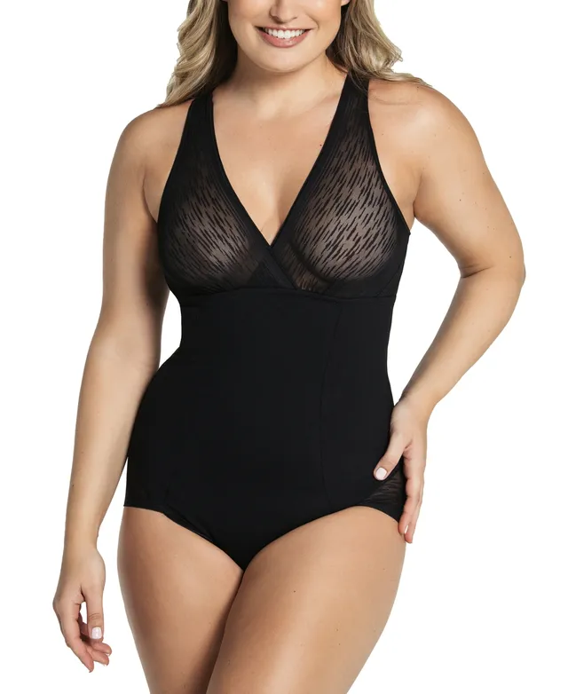 Stretchy and Sculpting Firm Shape Thong Bodysuit