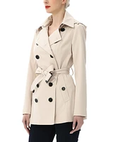 Kimi + Kai Women's Noa Water-Resistant Shell Trench Coat