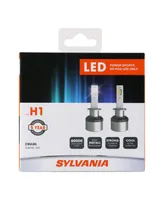 Sylvania H1 Led Powersport Headlight Bulbs for Off-Road Use or Fog Lights - 2 Pack