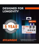 Sylvania H13 | 9008 Led Power sport Headlight Bulbs for Off-Road Use or Fog Lights - 2 Pack