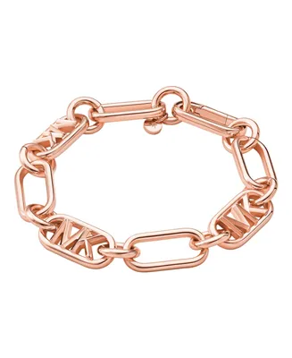 Michael Kors 14K Rose Gold-Plated Brass Empire Link Chain Bracelet