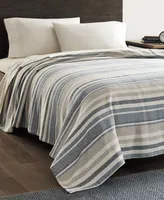 Eddie Bauer Herringbone Stripe Blanket