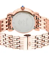 GV2 by Gevril Women's Marsala Swiss Quartz Rose Stainless Steel Watch 37mm