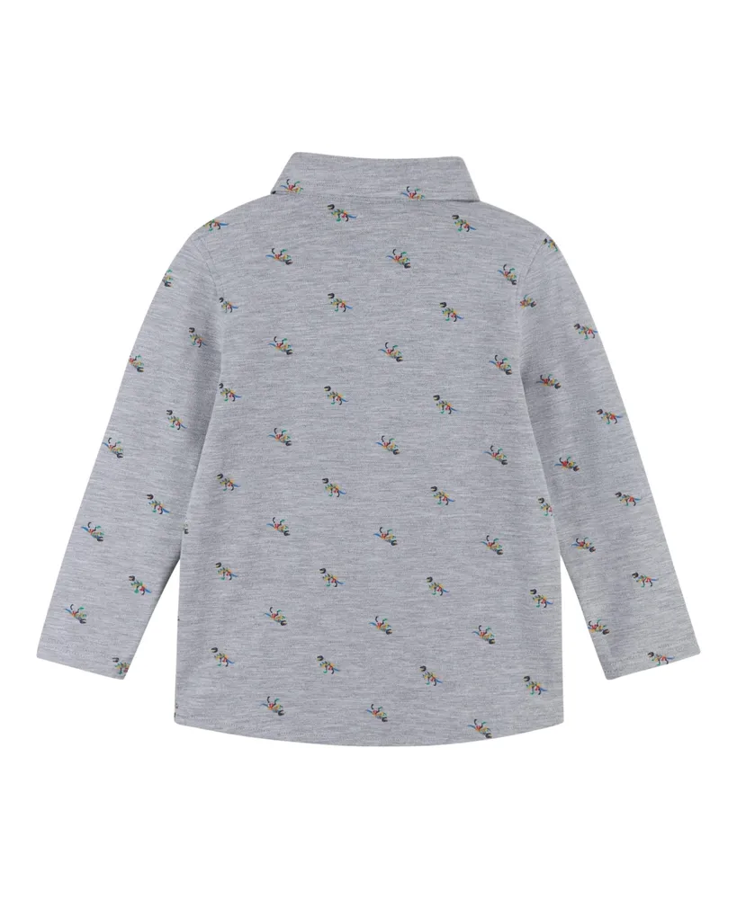 Toddler/Child Boys Dino Button Down Shirt